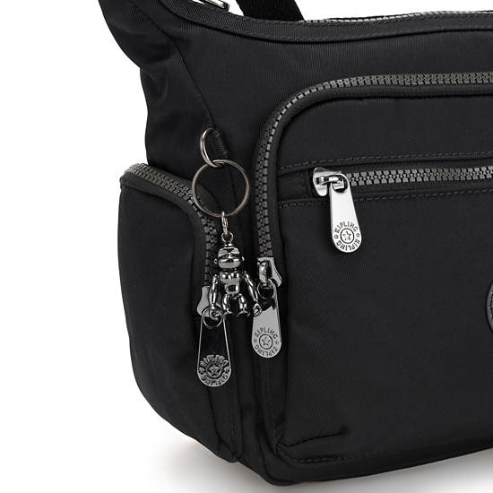 Bolsos Cruzados Kipling Gabbie Small Negros Grises | MX 1141QM